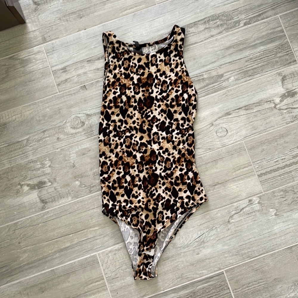 XS True Animal Print Bodysuit